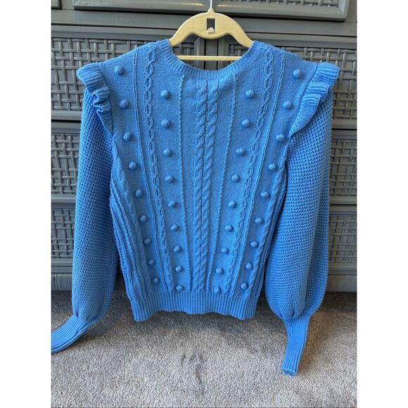 Lilly Pulitzer Great balloon sleeve sweater, Sm $148 A1 - Picture 7 of 9